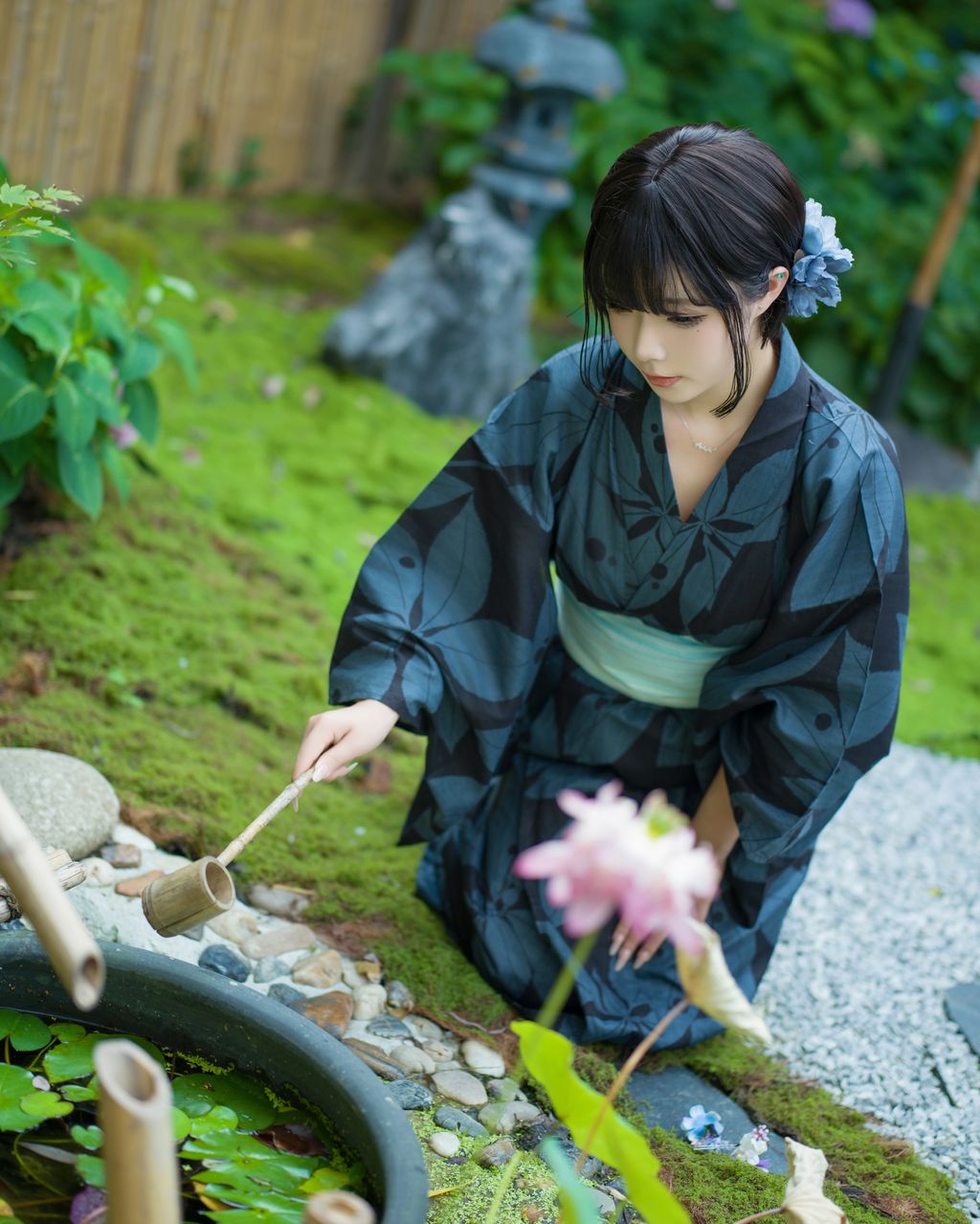 Coseryuuhui玉汇  2024 Vol01 庭院里的宠儿 117 photos - 17