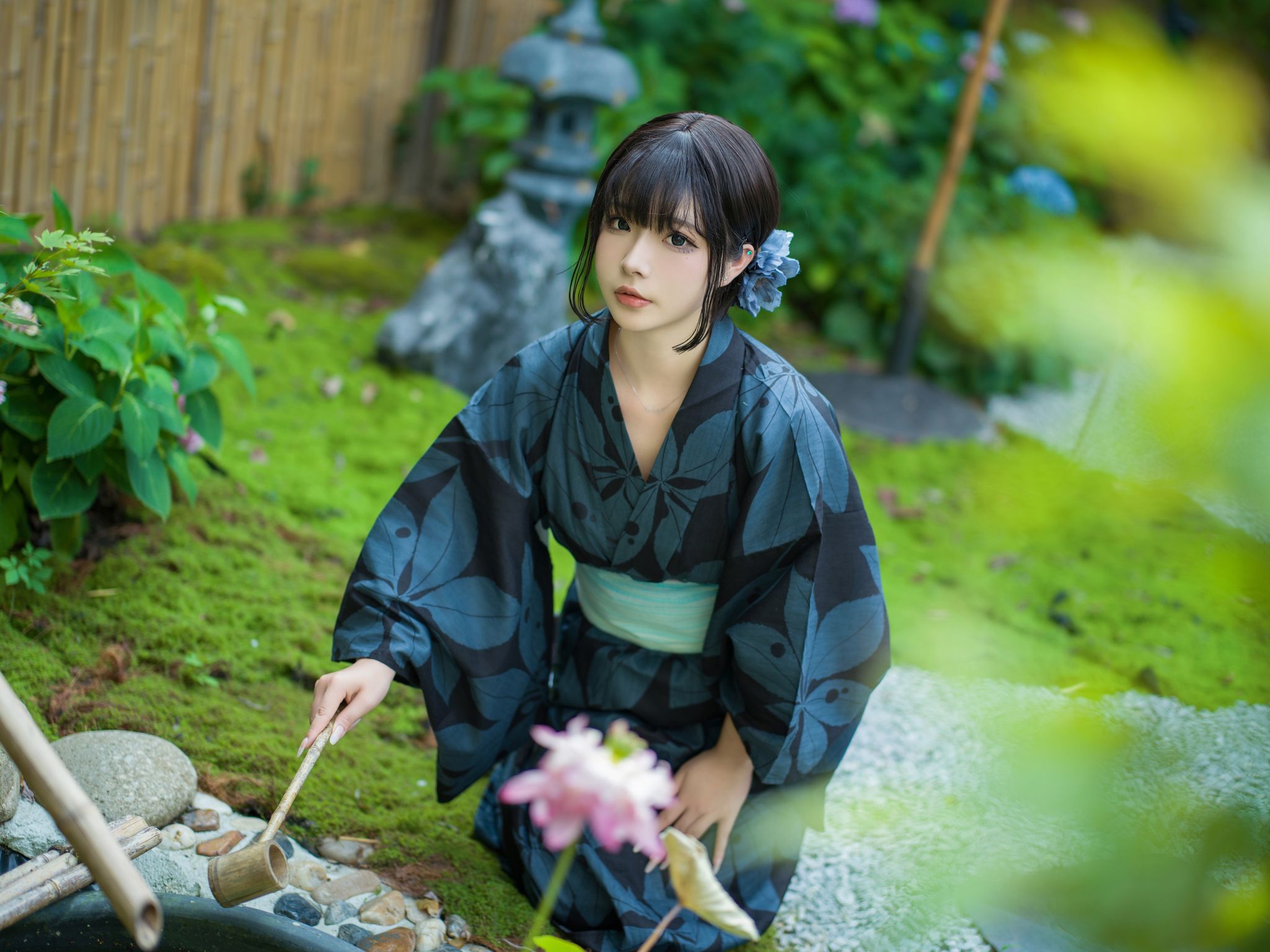 Coseryuuhui玉汇  2024 Vol01 庭院里的宠儿 117 photos - 18