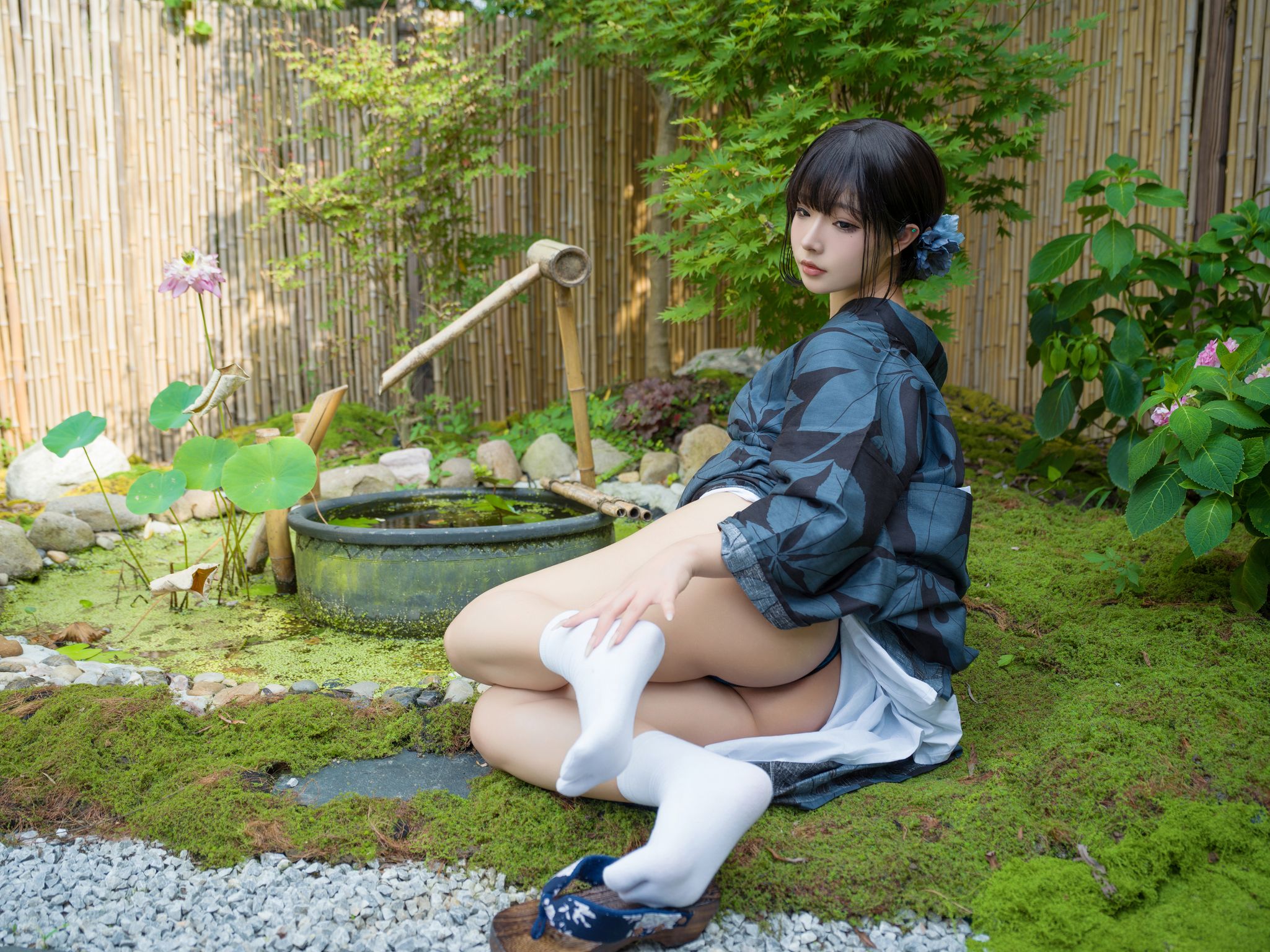 Coseryuuhui玉汇  2024 Vol01 庭院里的宠儿 117 photos - 55