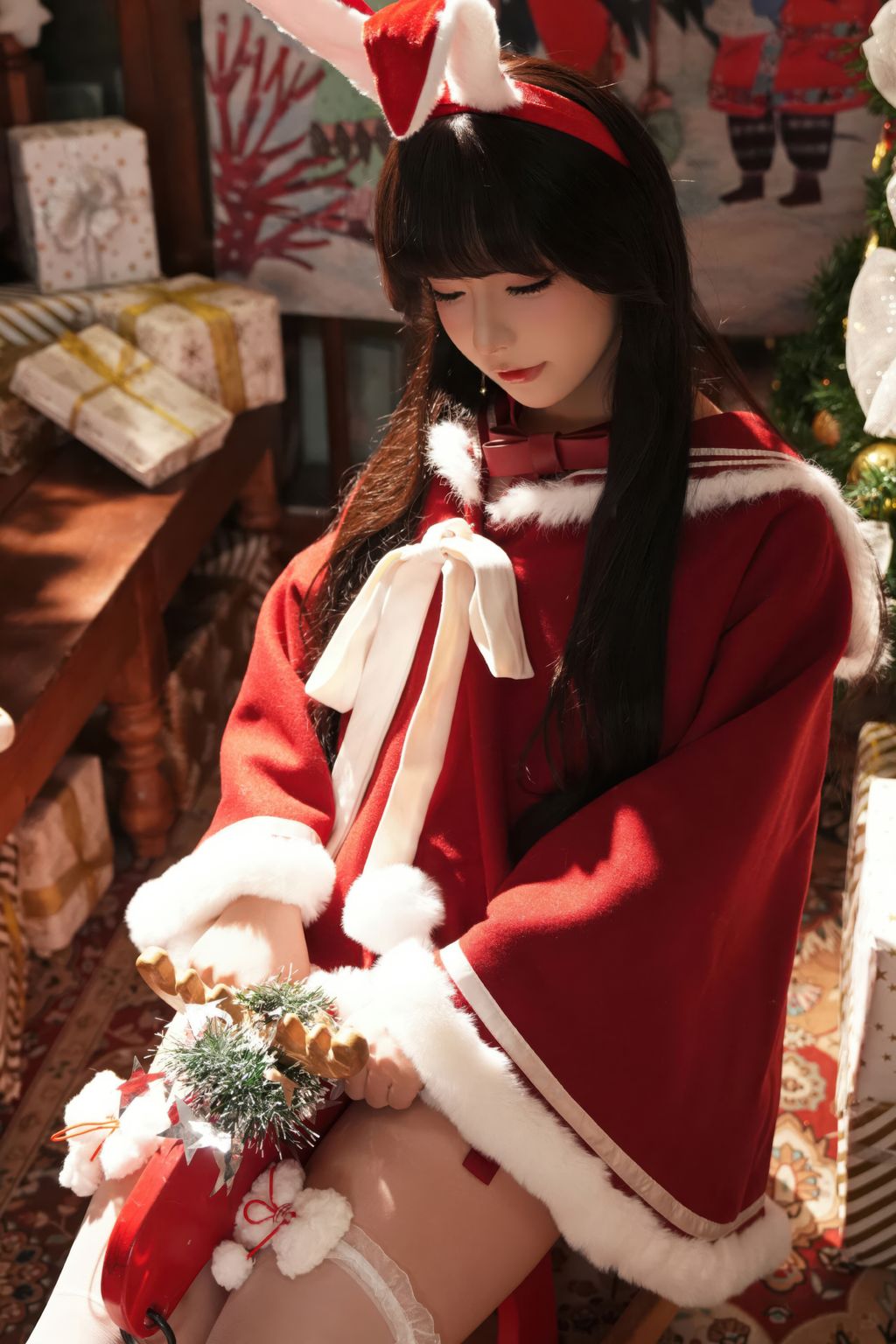 Coseryuuhui玉汇 圣诞节特辑 告白夜 130 photos