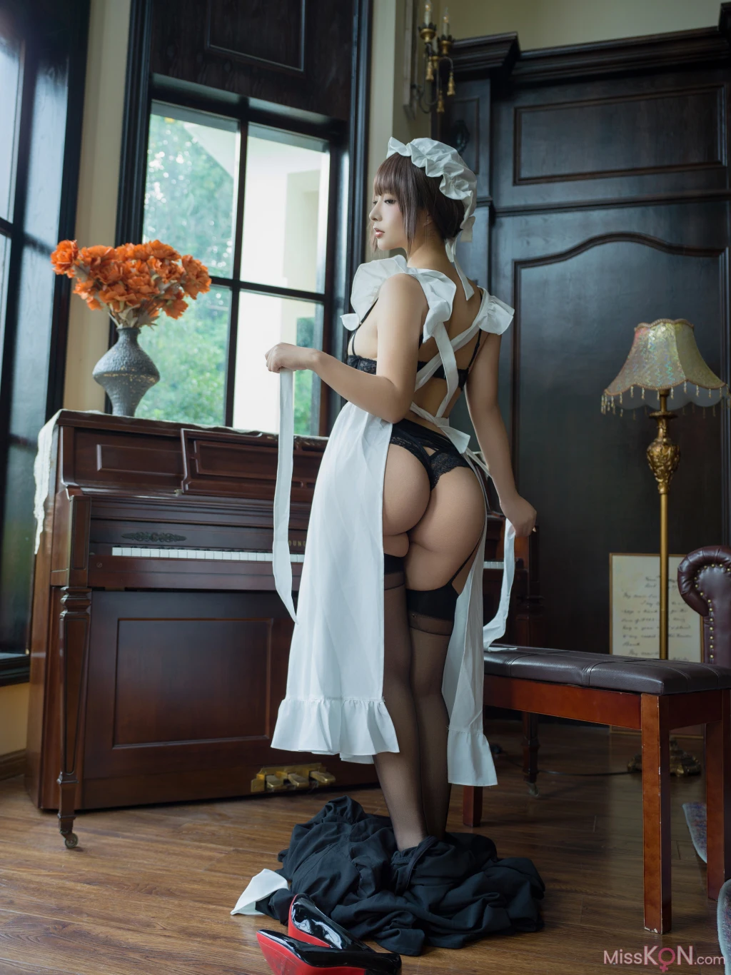 Coseryuuhui玉汇 女仆游戏 148 photos - 110