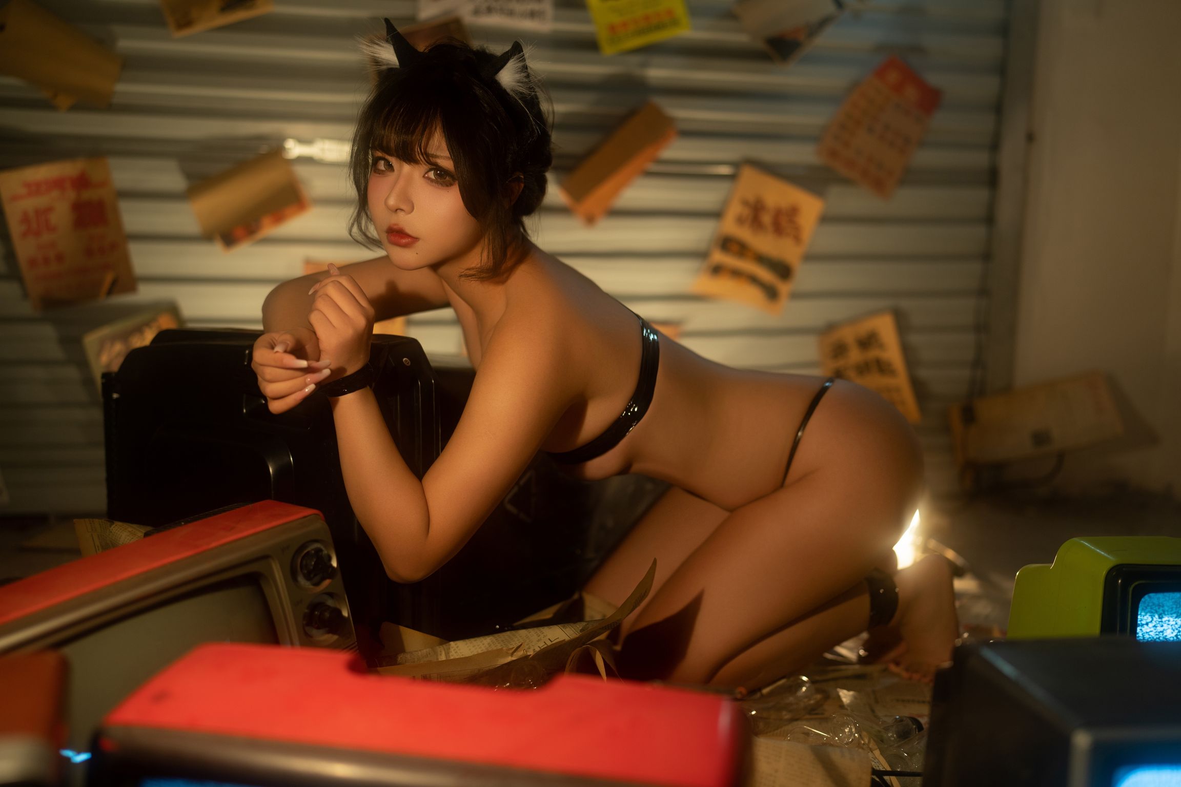 Coseryuuhui玉汇 捉猫记 120 photos - 3