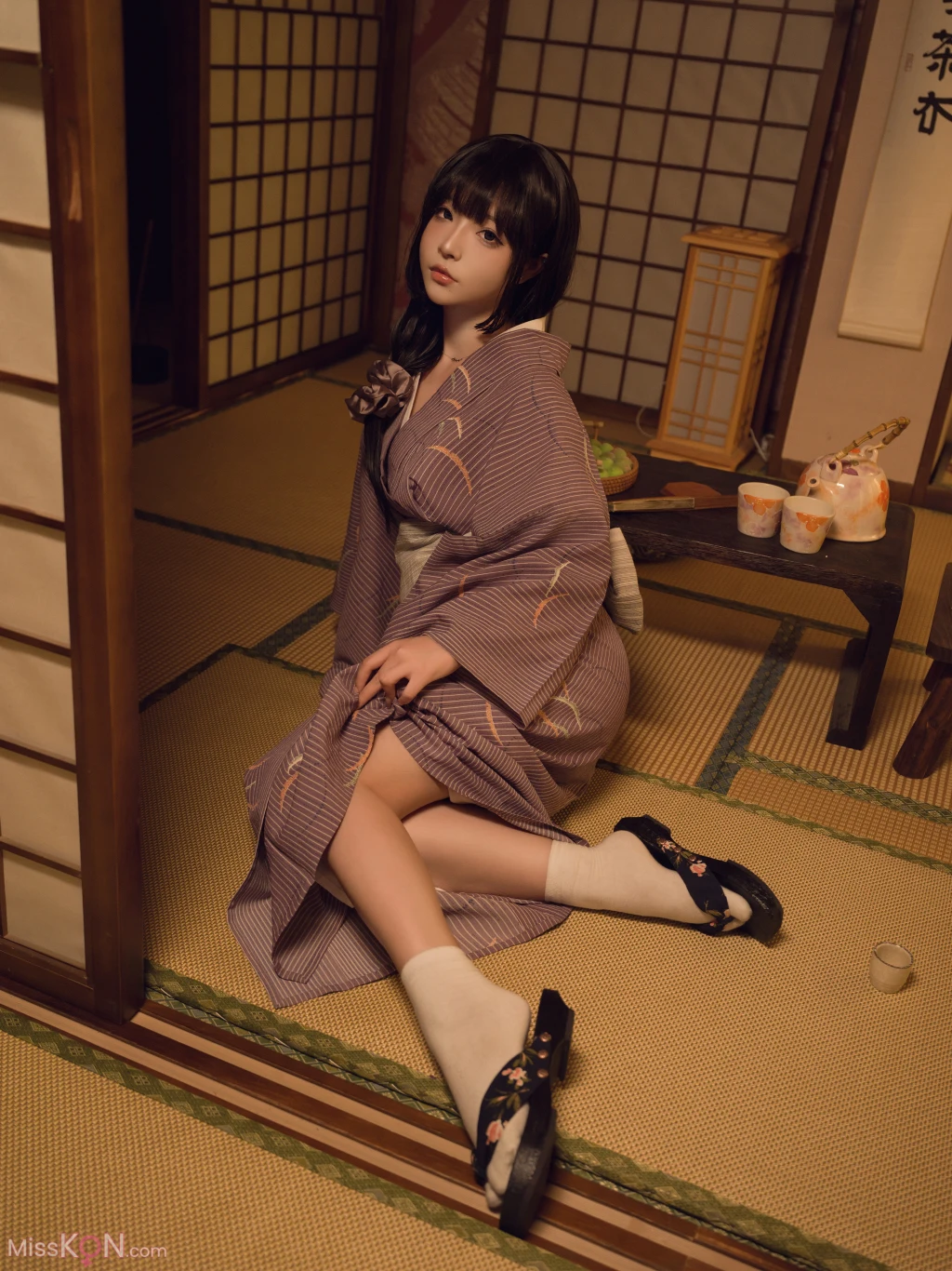 Coseryuuhui玉汇 独居的寡姐 135 photos - 12