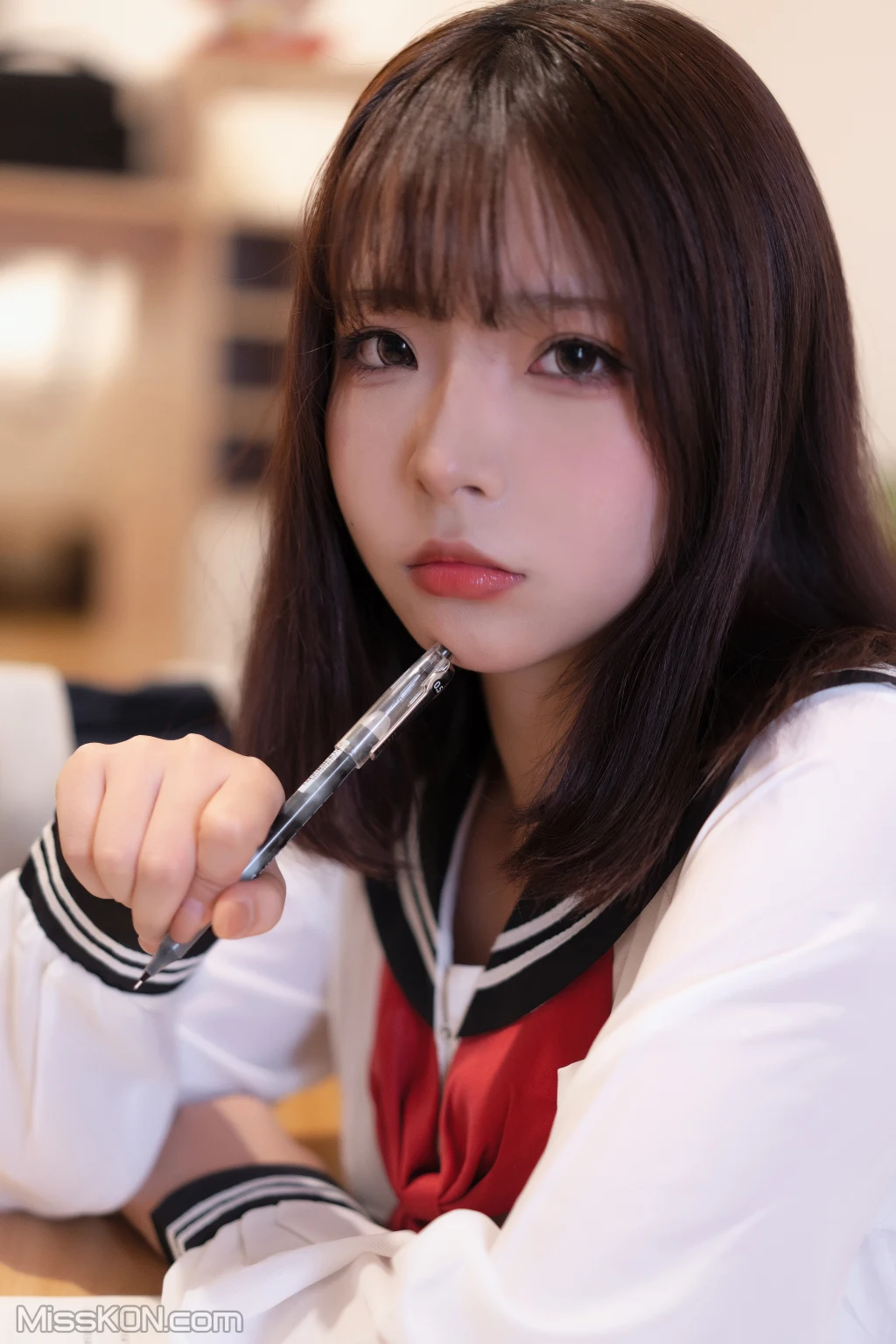 Coseryuuhui玉汇 约会我的女学生 101 photos - 16