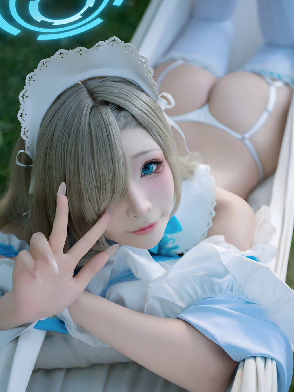 Coseryuuhui玉汇 蔚蓝档案 之濑明日奈 92 photos - 80