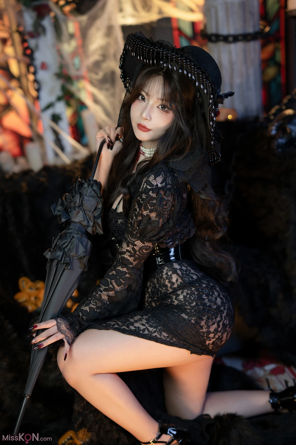 Coseryuuhui玉汇 2024万圣节特辑 魔女狂欢夜 133 photos - 32