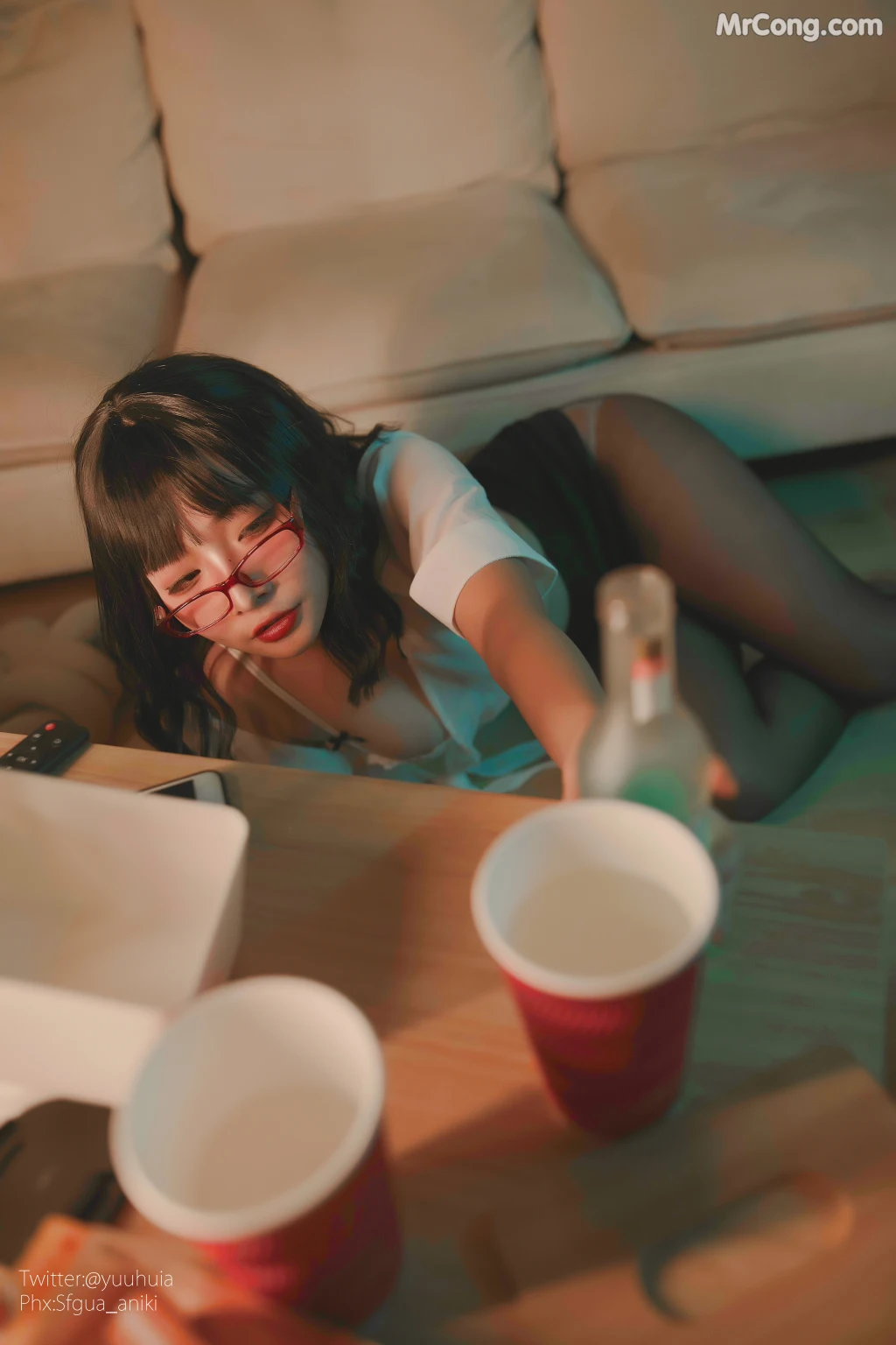 Coseryuuhui玉汇 No002 宿醉 88 photos - 59