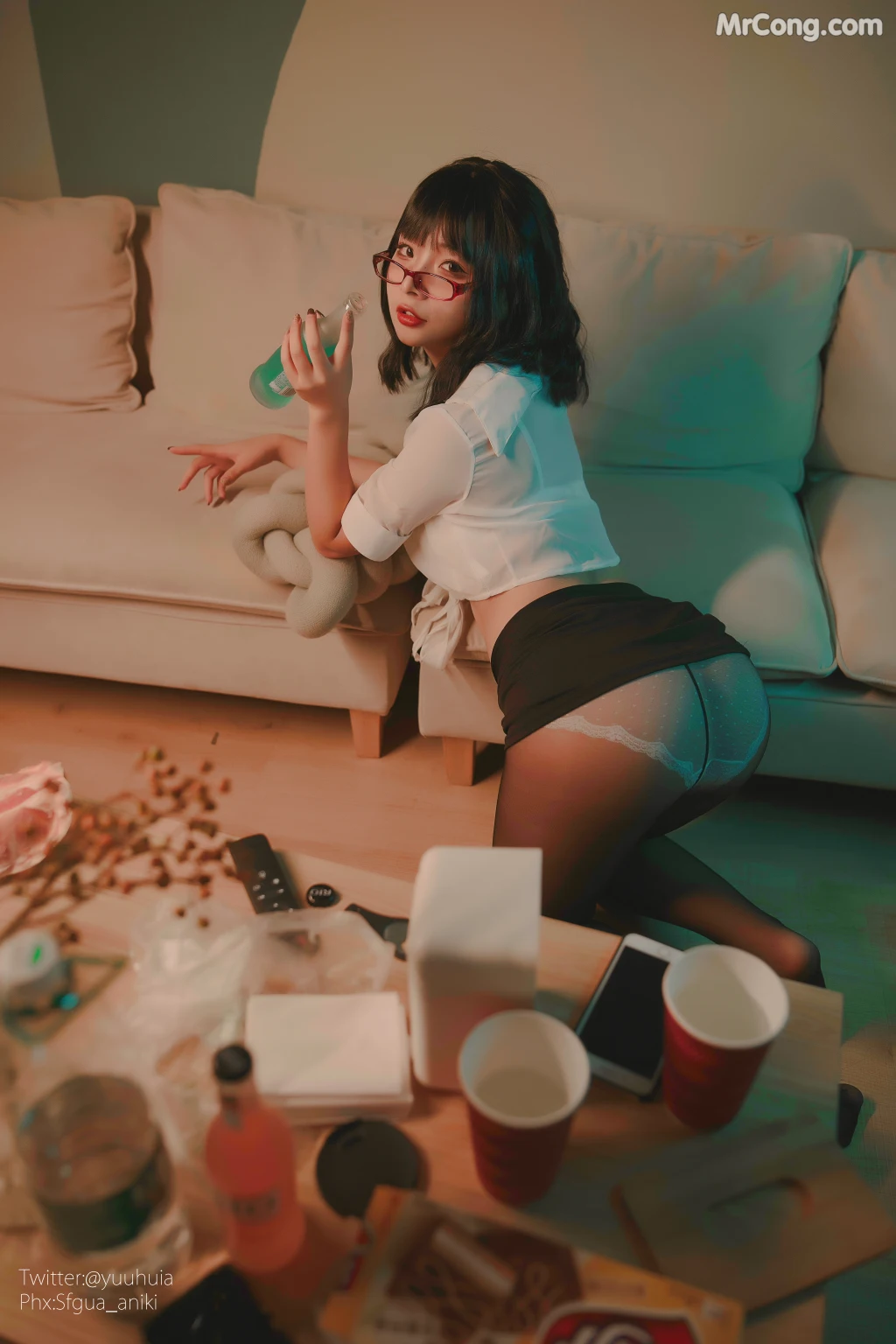 Coseryuuhui玉汇 No002 宿醉 88 photos - 76