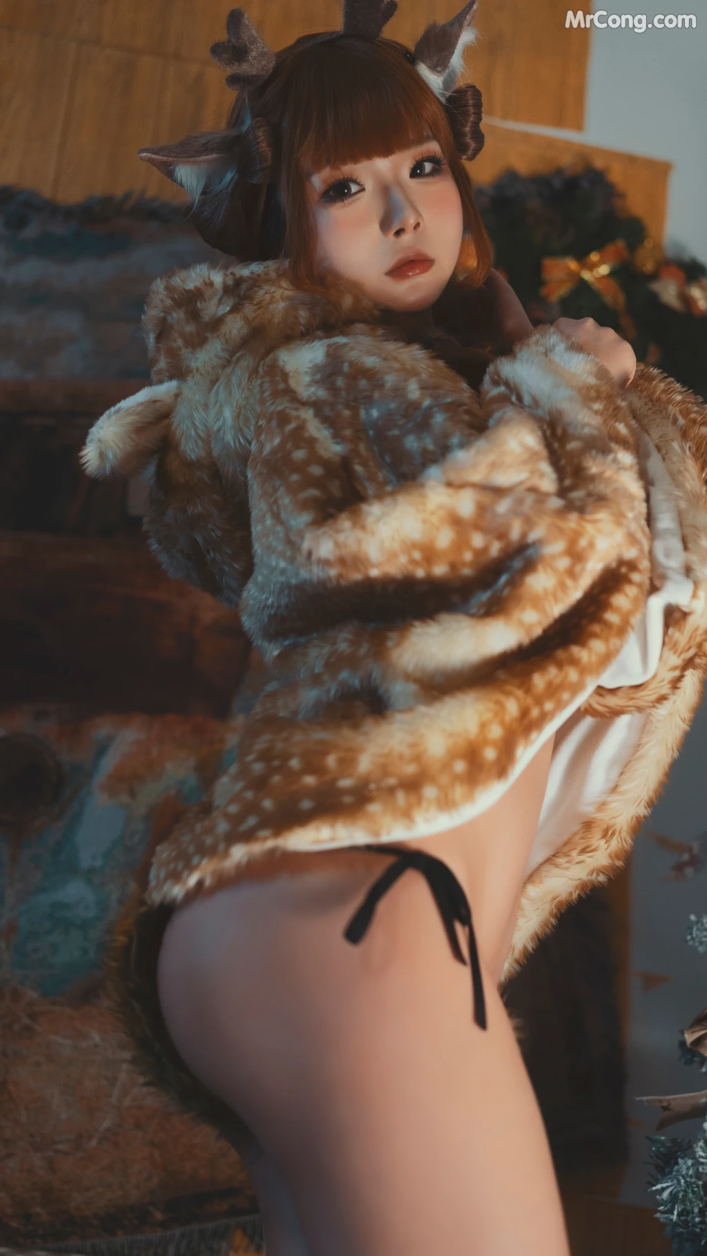 Coseryuuhui玉汇 No011 圣诞麋鹿兽耳 110 photos - 58