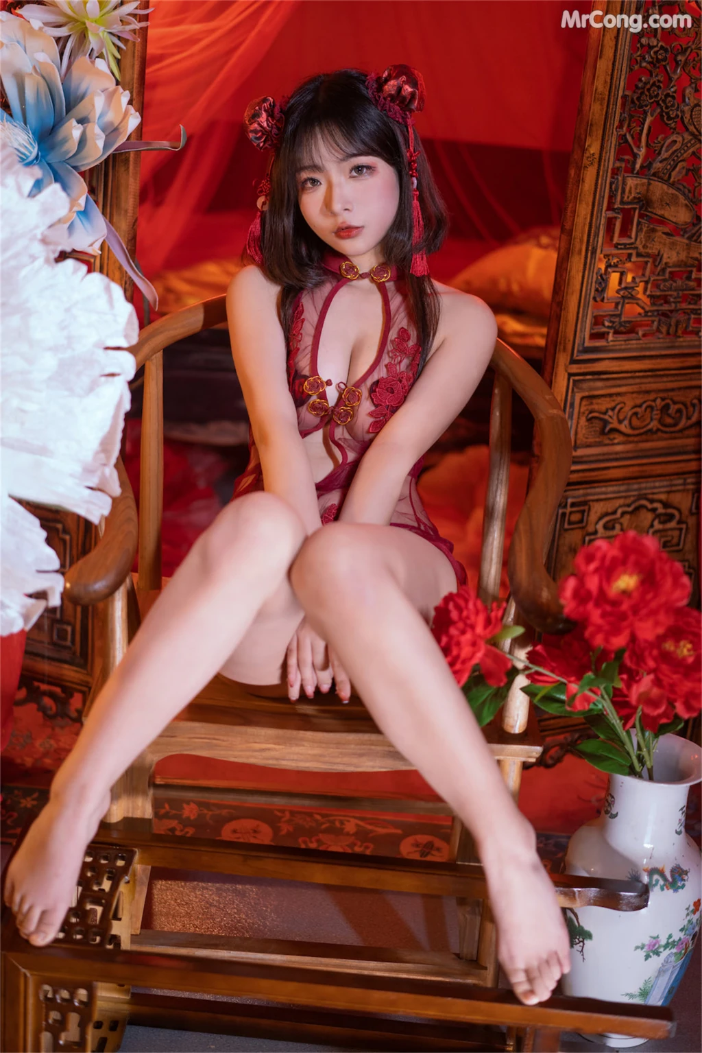 Coseryuuhui玉汇 No013 中华少女 98 photos - 56