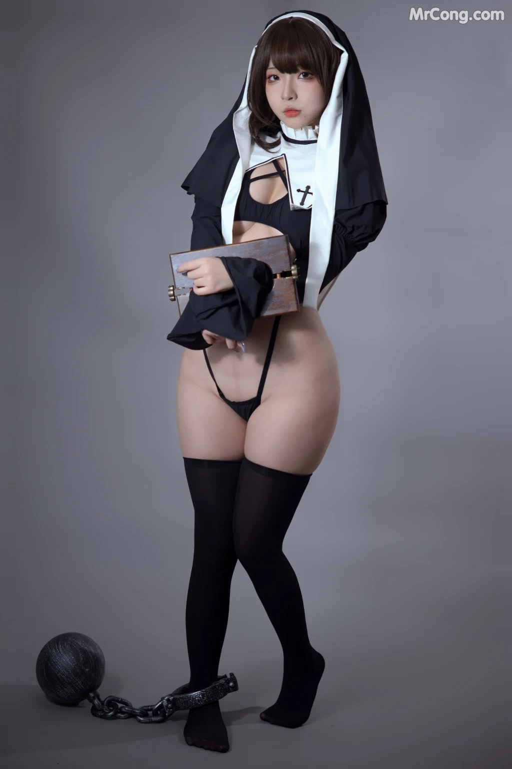 Coseryuuhui玉汇 No015 罪罚修女 95 photos - 2