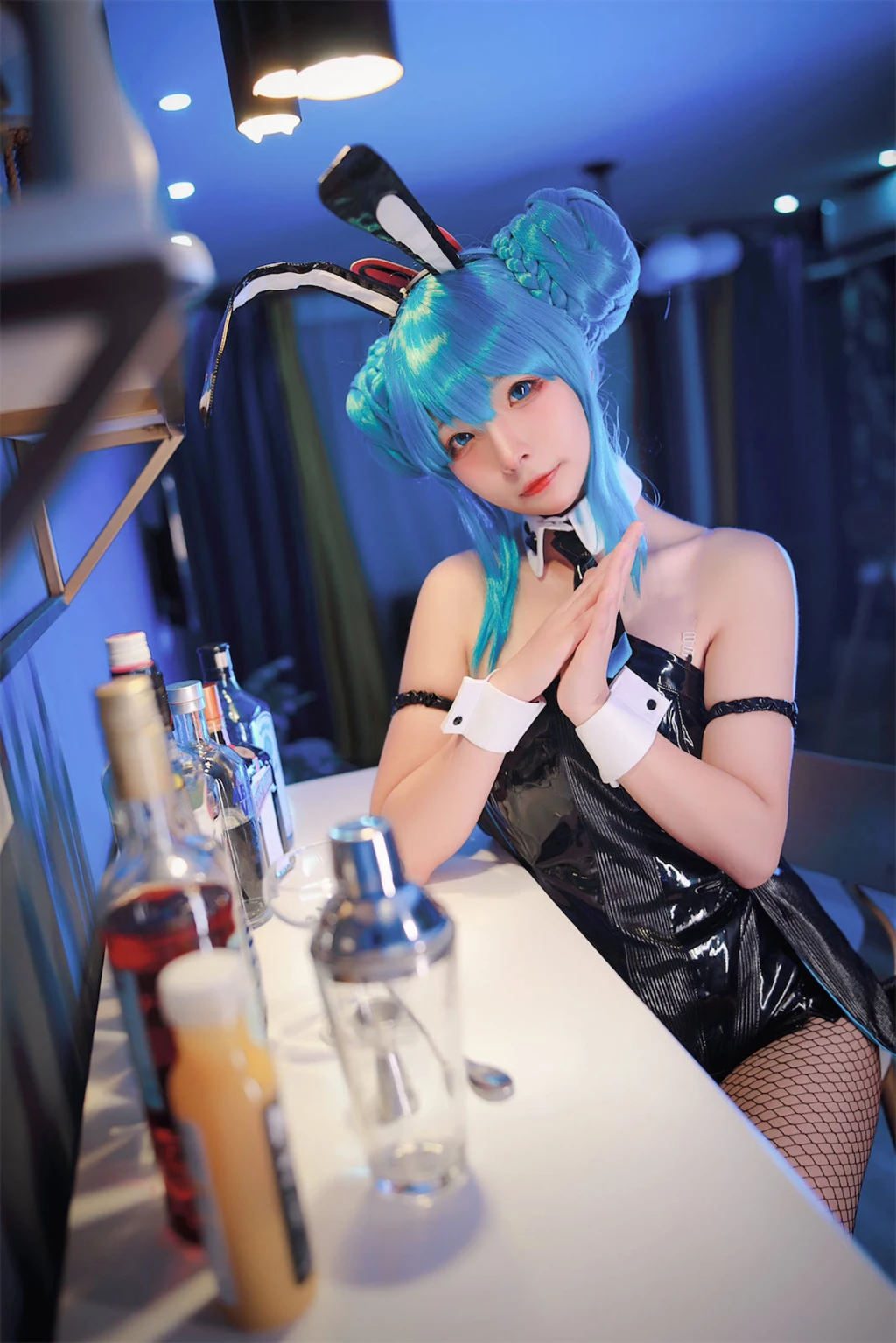 Coseryuuhui玉汇 No024 初音黑兔 47 photos - 5