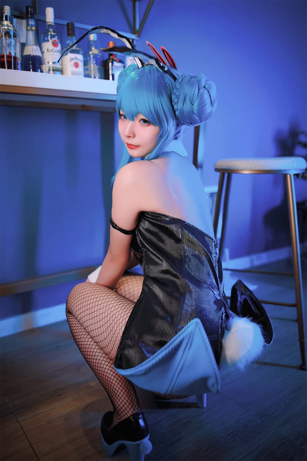 Coseryuuhui玉汇 No024 初音黑兔 47 photos - 7
