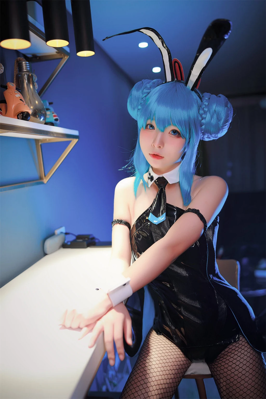 Coseryuuhui玉汇 No024 初音黑兔 47 photos - 10