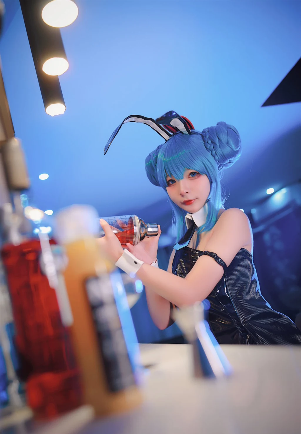 Coseryuuhui玉汇 No024 初音黑兔 47 photos - 12