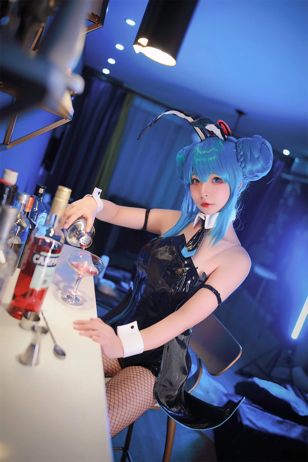 Coseryuuhui玉汇 No024 初音黑兔 47 photos - 14