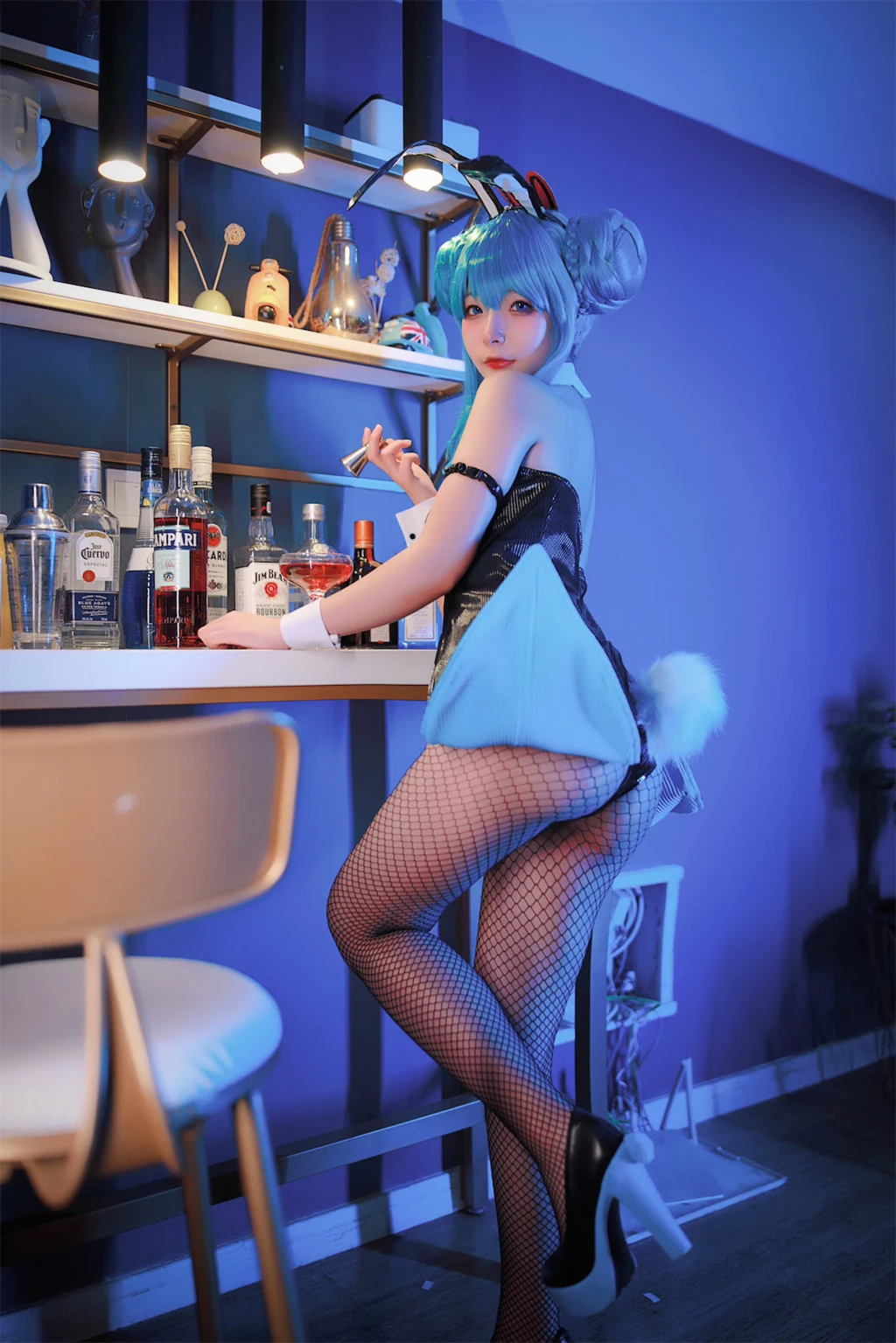 Coseryuuhui玉汇 No024 初音黑兔 47 photos - 17