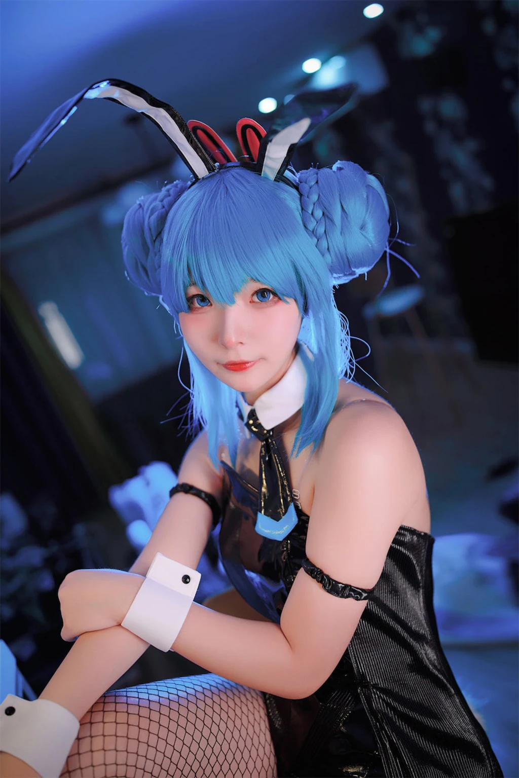 Coseryuuhui玉汇 No024 初音黑兔 47 photos - 28