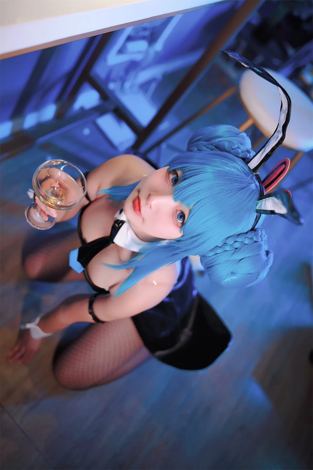 Coseryuuhui玉汇 No024 初音黑兔 47 photos - 30