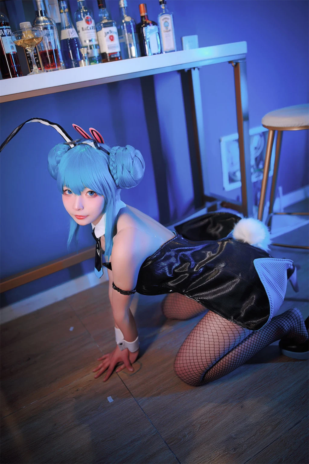 Coseryuuhui玉汇 No024 初音黑兔 47 photos - 32