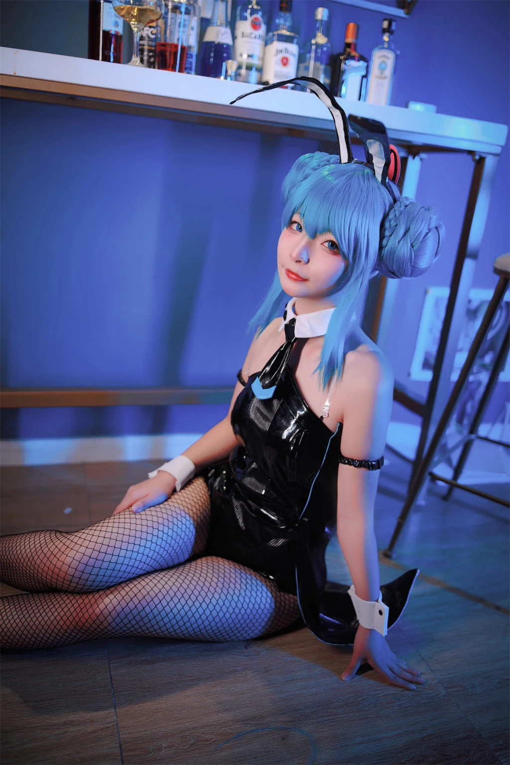 Coseryuuhui玉汇 No024 初音黑兔 47 photos - 35