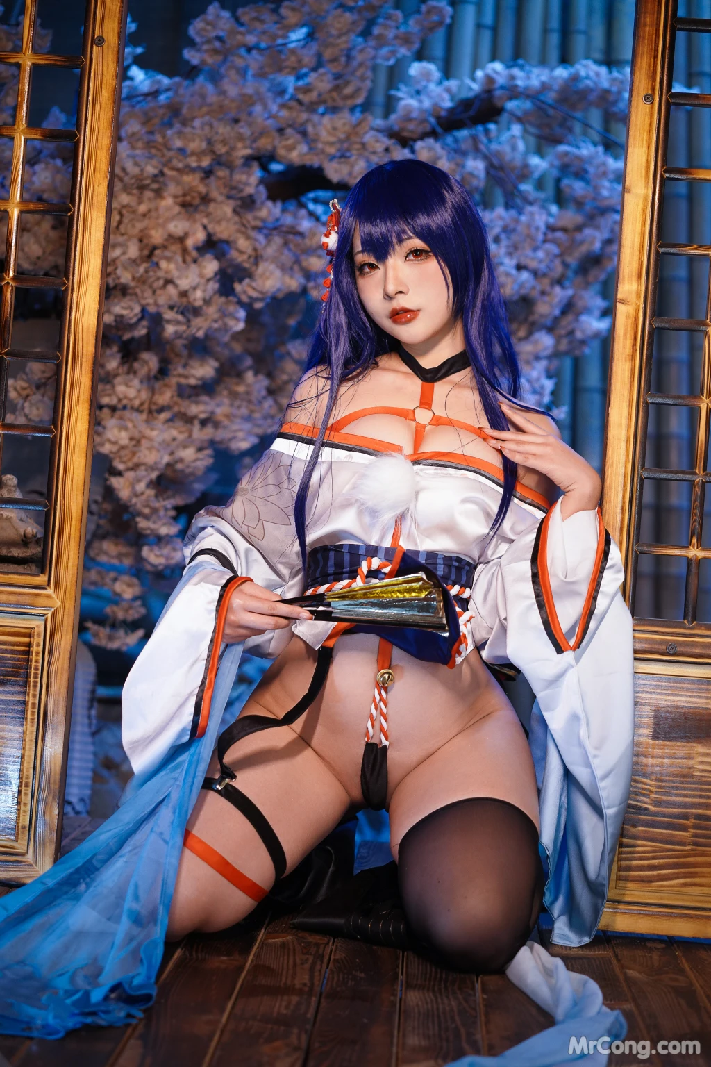 Coseryuuhui玉汇 No028 Erophone Re 真子-和服抹油 82 photos - 3