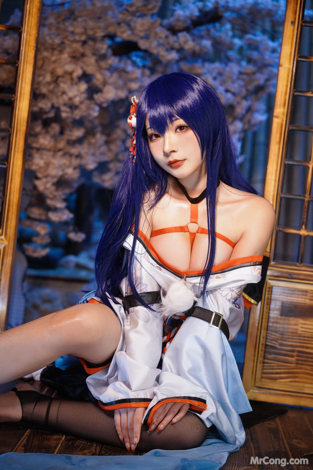 Coseryuuhui玉汇 No028 Erophone Re 真子-和服抹油 82 photos - 10