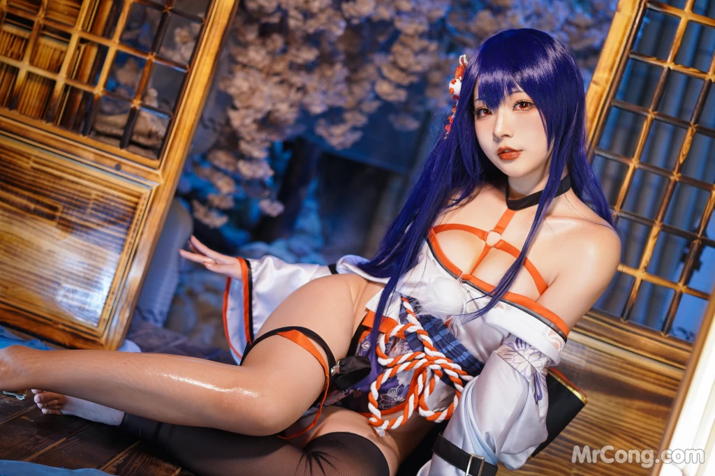 Coseryuuhui玉汇 No028 Erophone Re 真子-和服抹油 82 photos - 11