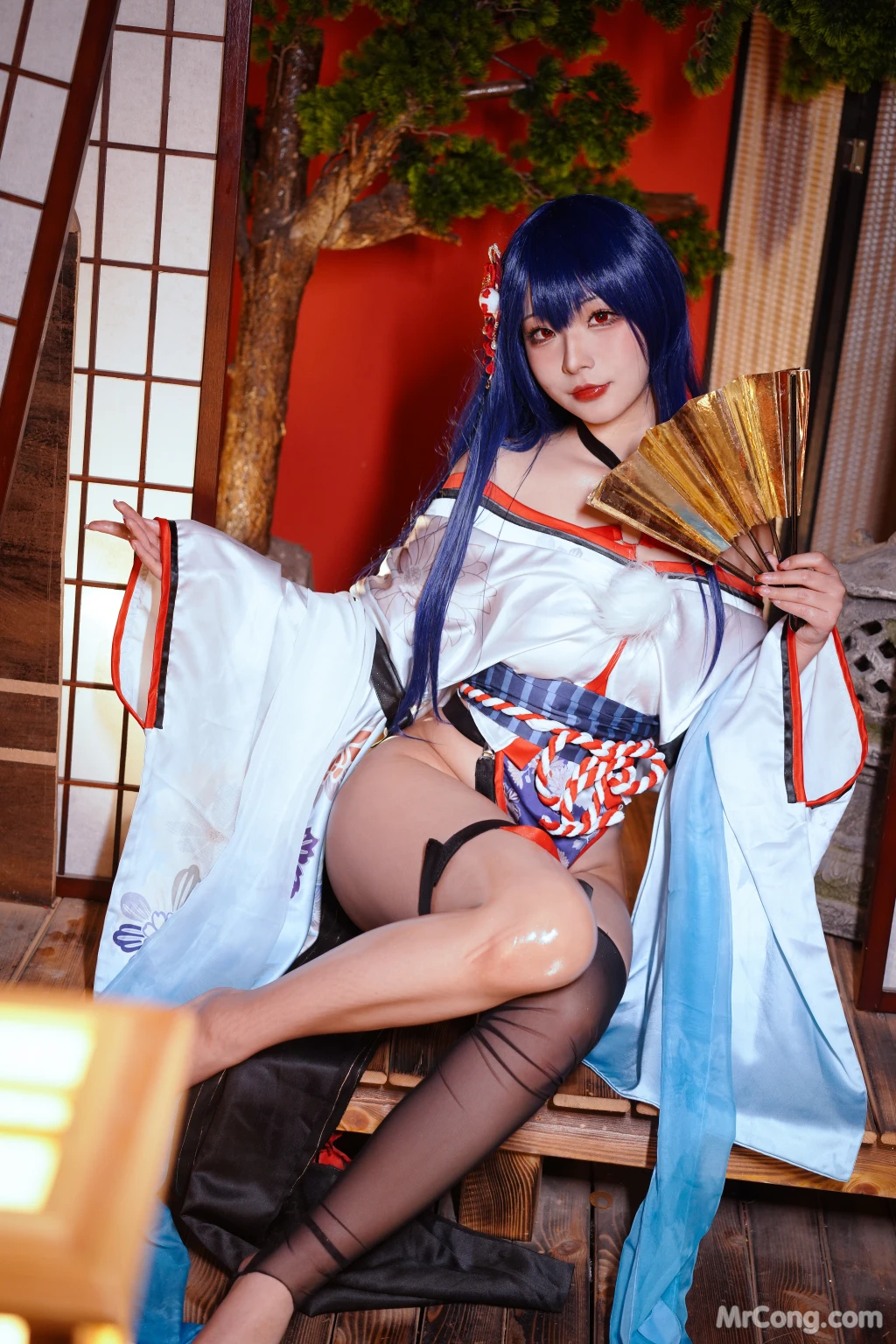 Coseryuuhui玉汇 No028 Erophone Re 真子-和服抹油 82 photos - 25