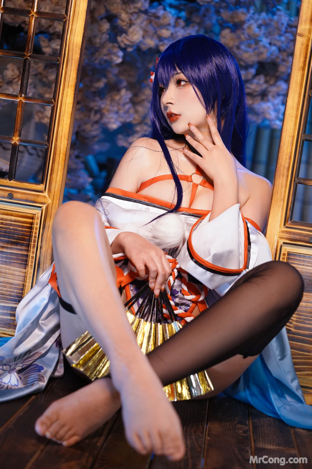 Coseryuuhui玉汇 No028 Erophone Re 真子-和服抹油 82 photos - 67