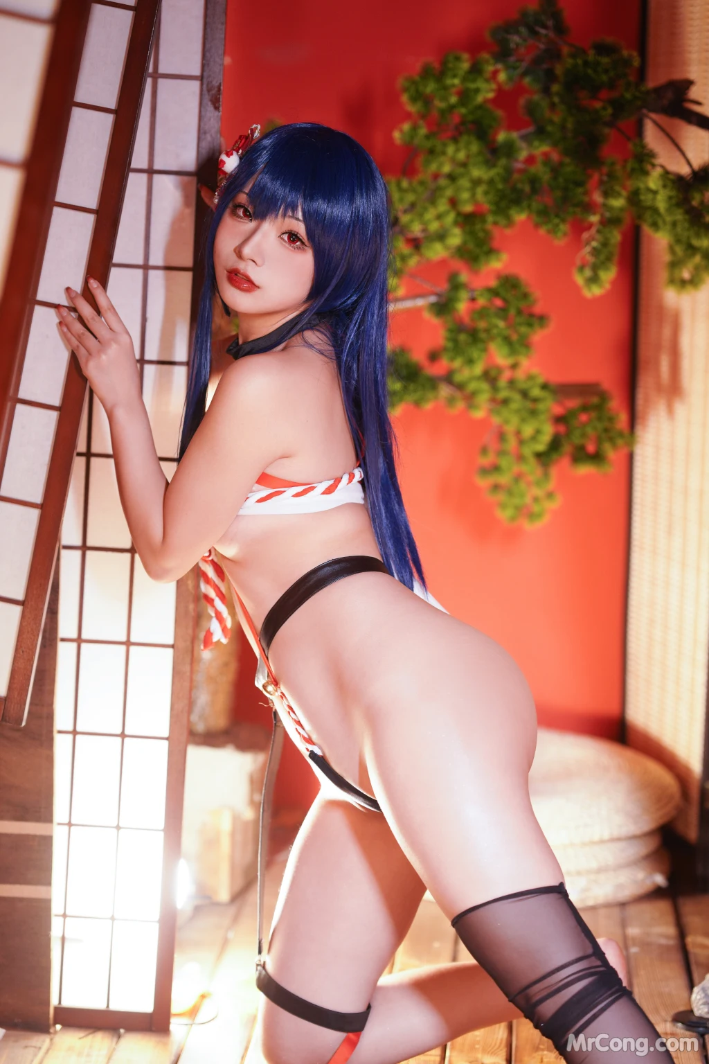 Coseryuuhui玉汇 No028 Erophone Re 真子-和服抹油 82 photos - 72