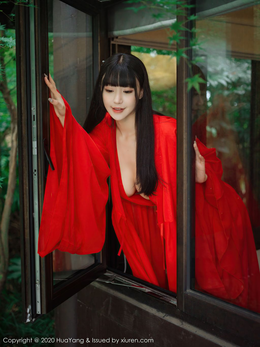 HuaYang Vol 310 Zhu Ke Er 朱 可 儿 Flower 70 photos - 6