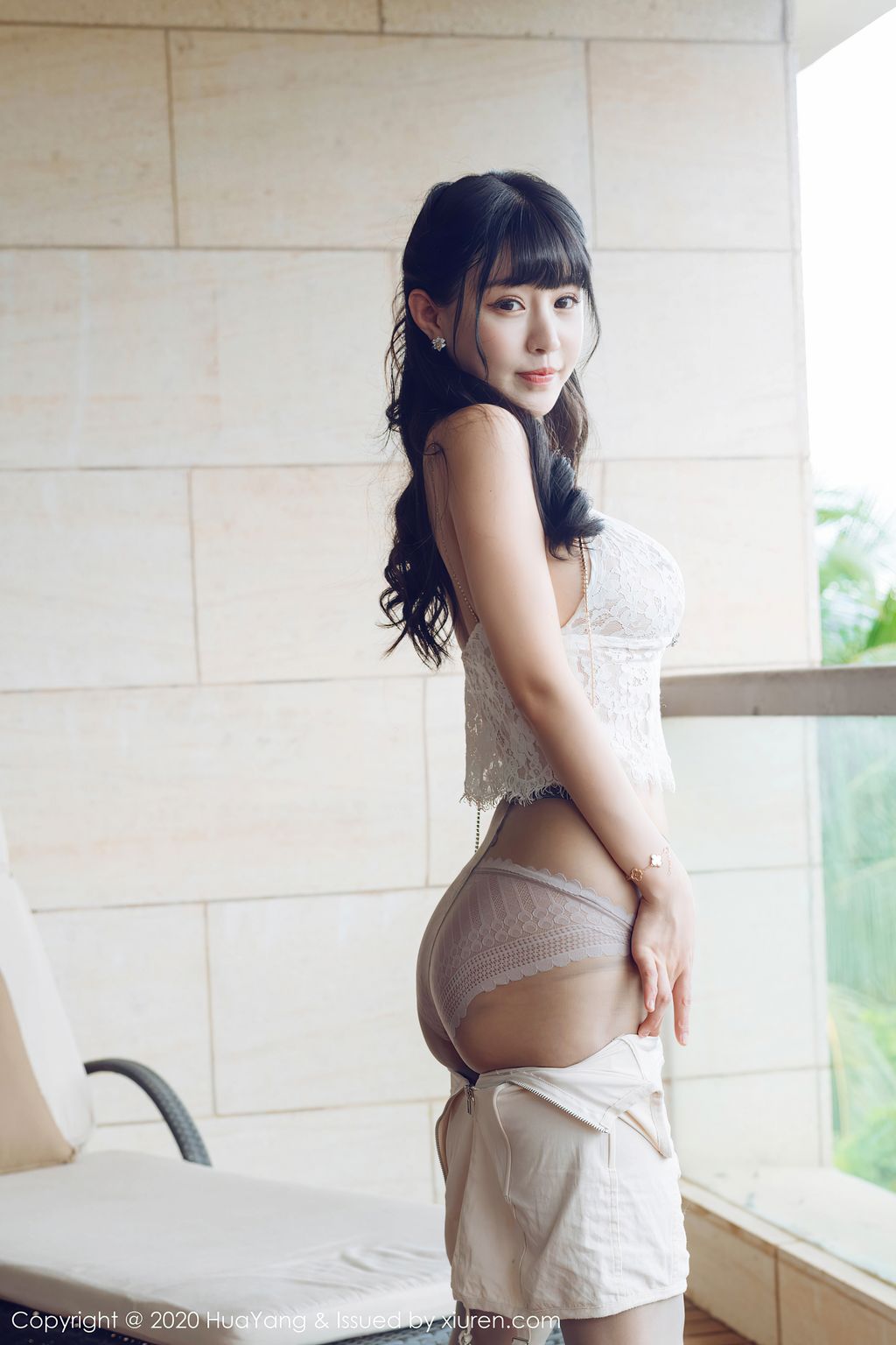 HuaYang Vol 314 Zhu Ke Er 朱 可 儿 Flower 56 photos - 38