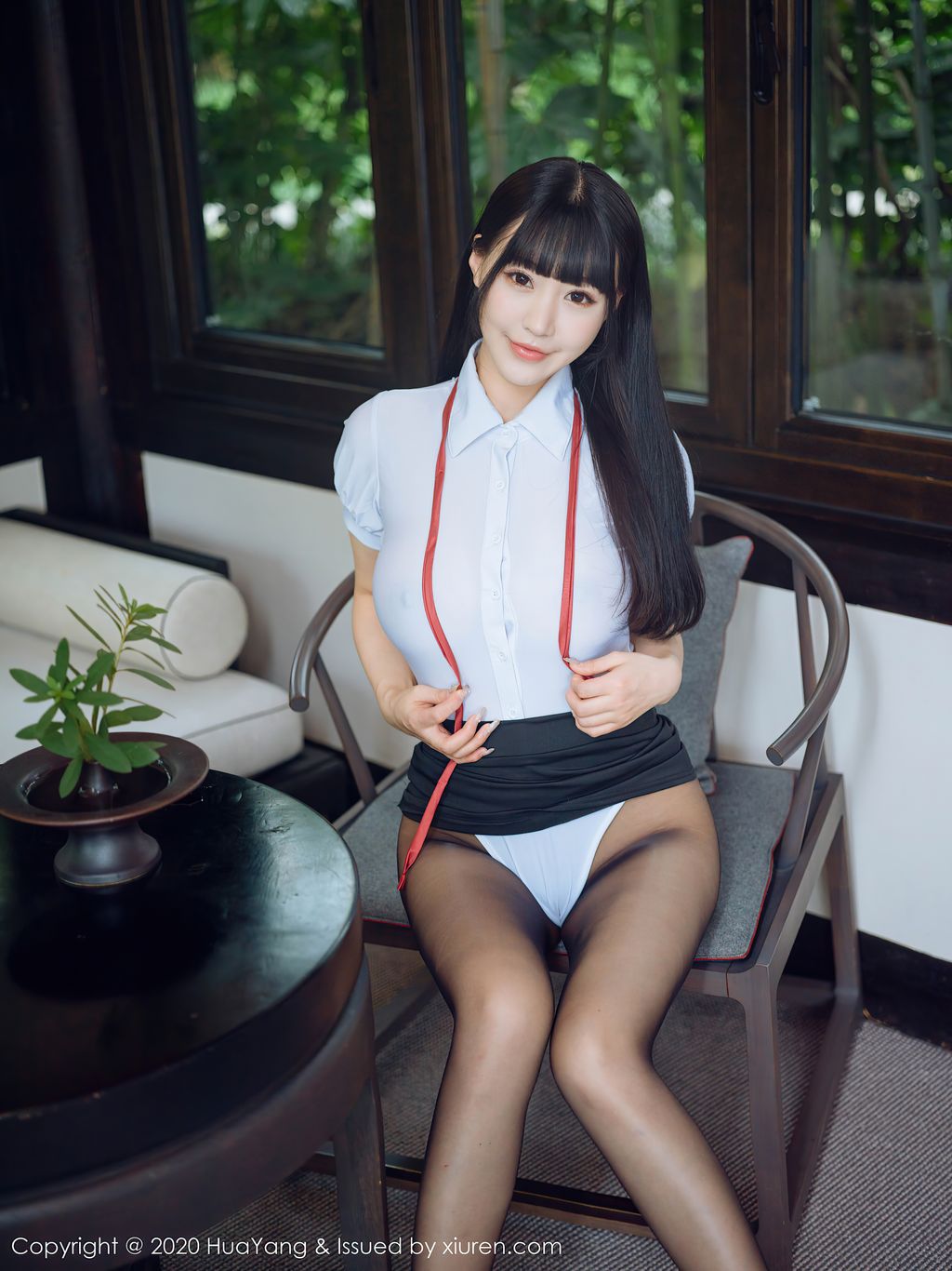 HuaYang Vol 318 Zhu Ke Er 朱 可 儿 Flower 59 photos - 28