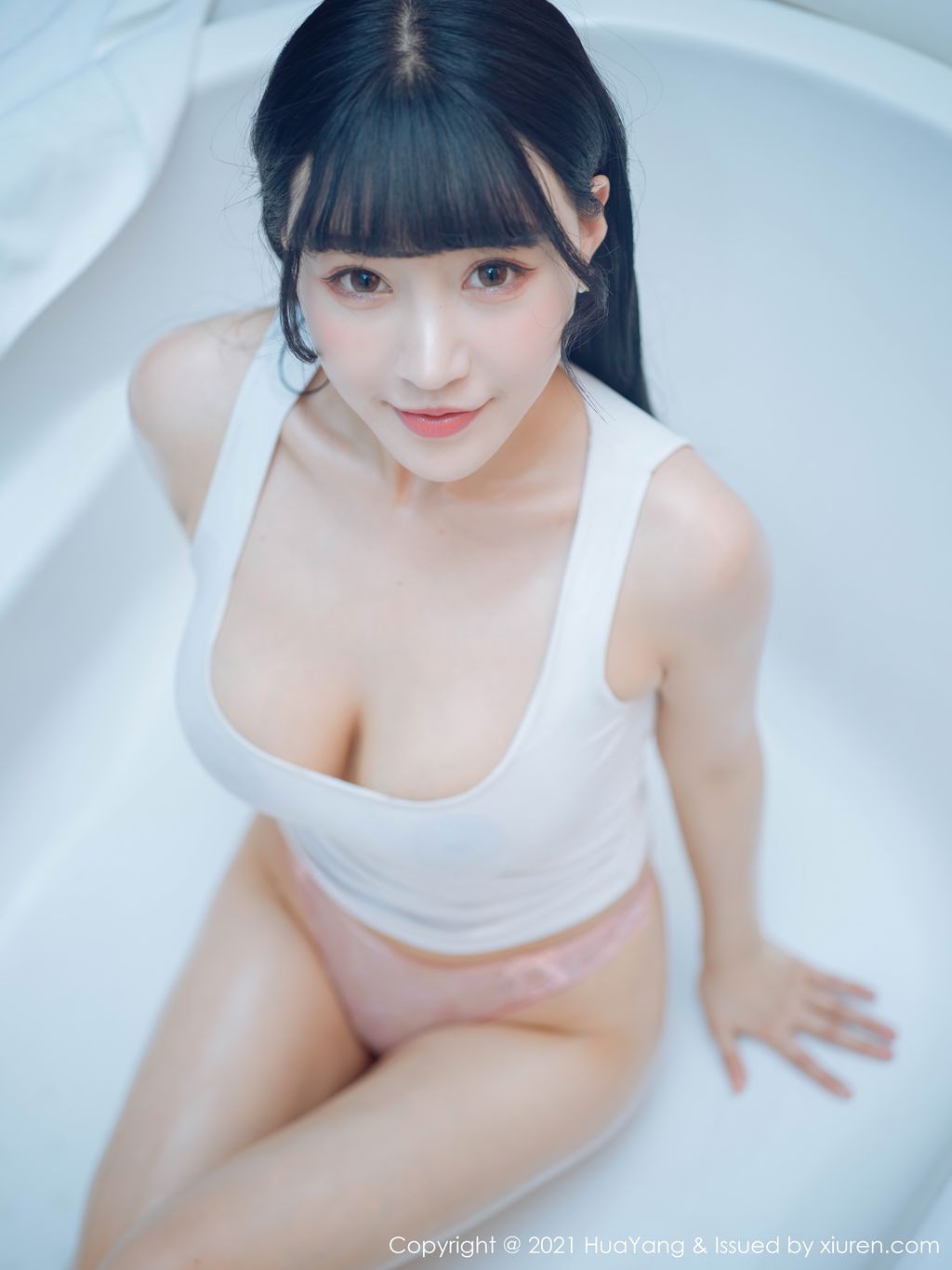 HuaYang Vol 360 Zhu Ke Er 朱 可 儿 Flower 64 photos - 47