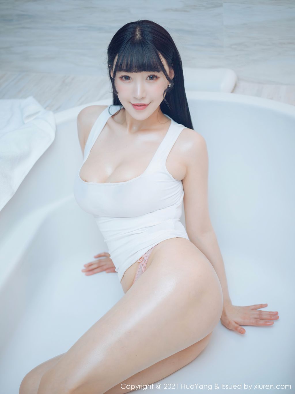 HuaYang Vol 360 Zhu Ke Er 朱 可 儿 Flower 64 photos - 54