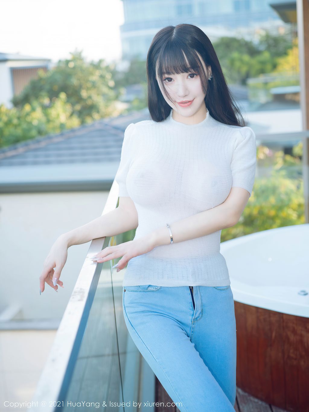 HuaYang Vol 380 Zhu Ke Er 朱 可 儿 Flower 59 photos - 8
