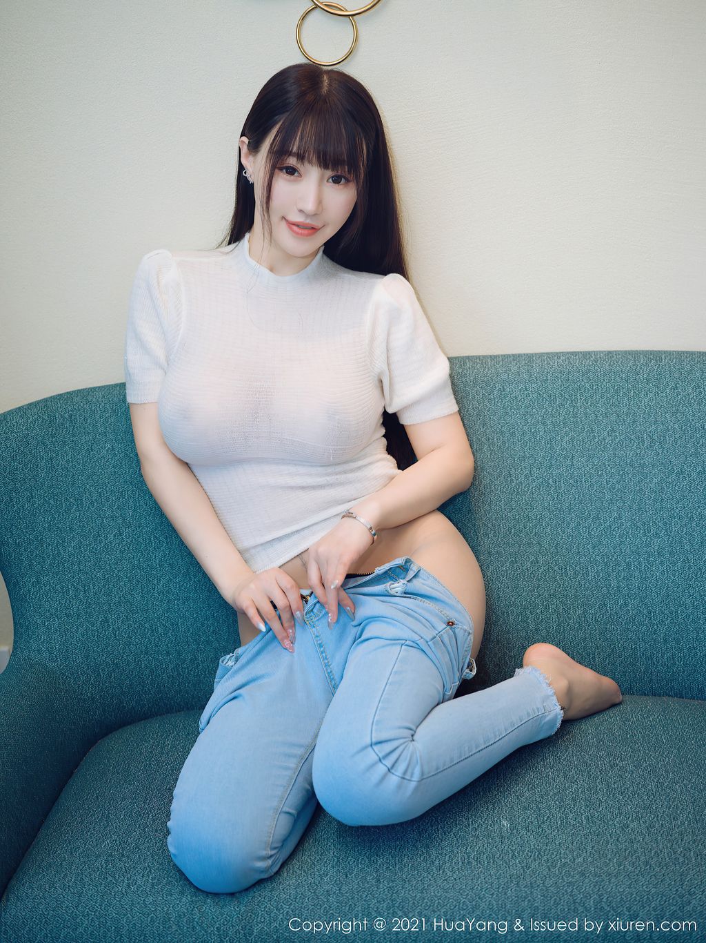 HuaYang Vol 380 Zhu Ke Er 朱 可 儿 Flower 59 photos - 16