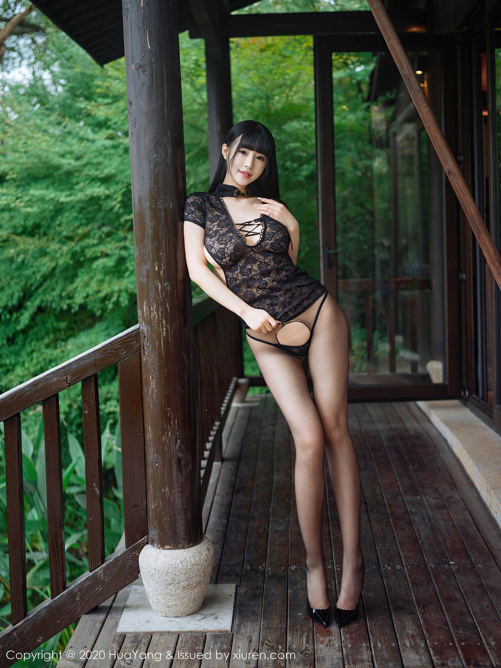 HuaYang Vol324 Zhu Ke Er 朱 可 儿 Flower 53 photos - 10