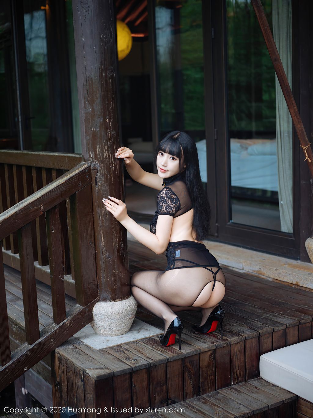 HuaYang Vol324 Zhu Ke Er 朱 可 儿 Flower 53 photos - 14