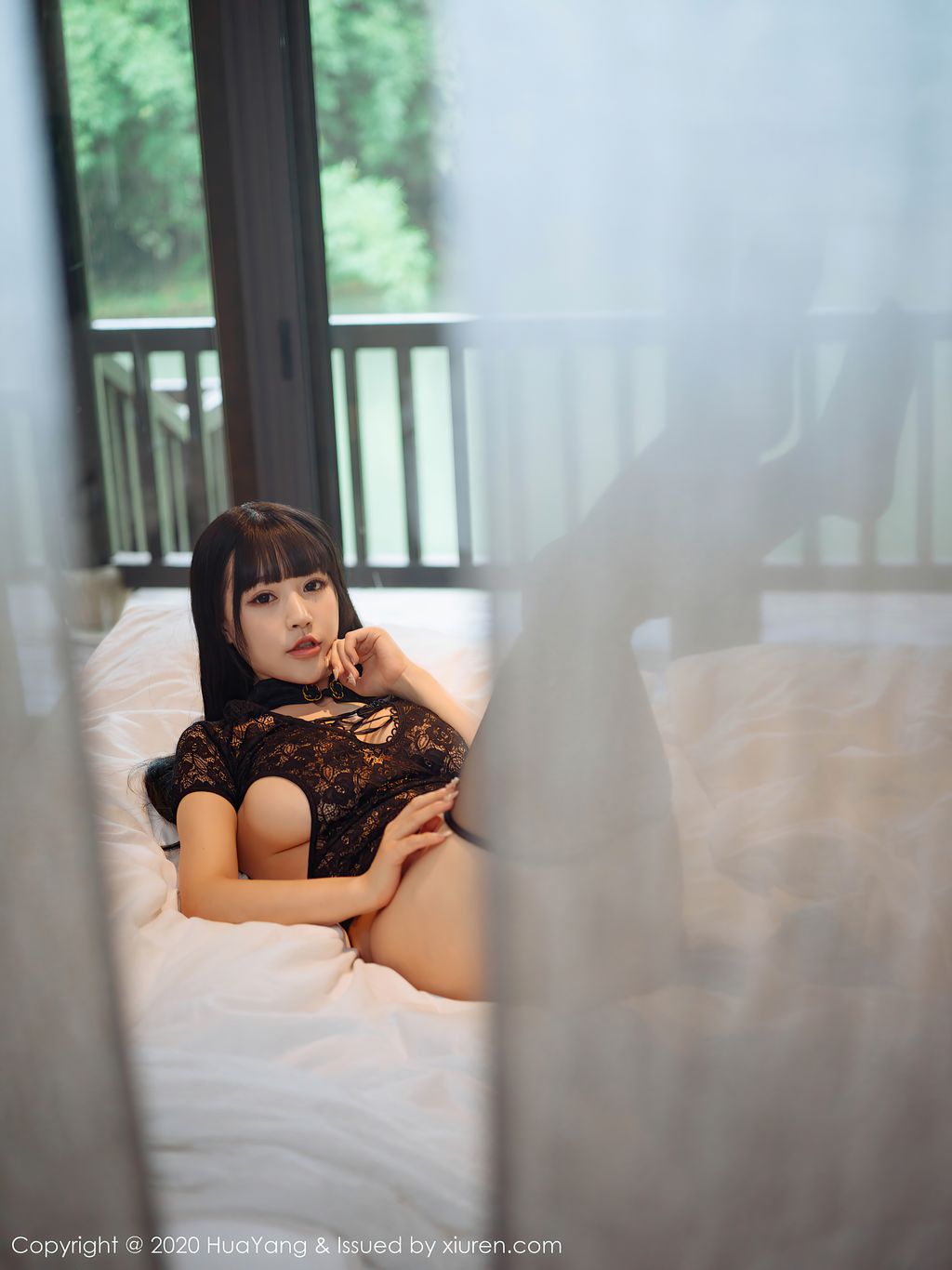 HuaYang Vol324 Zhu Ke Er 朱 可 儿 Flower 53 photos - 52