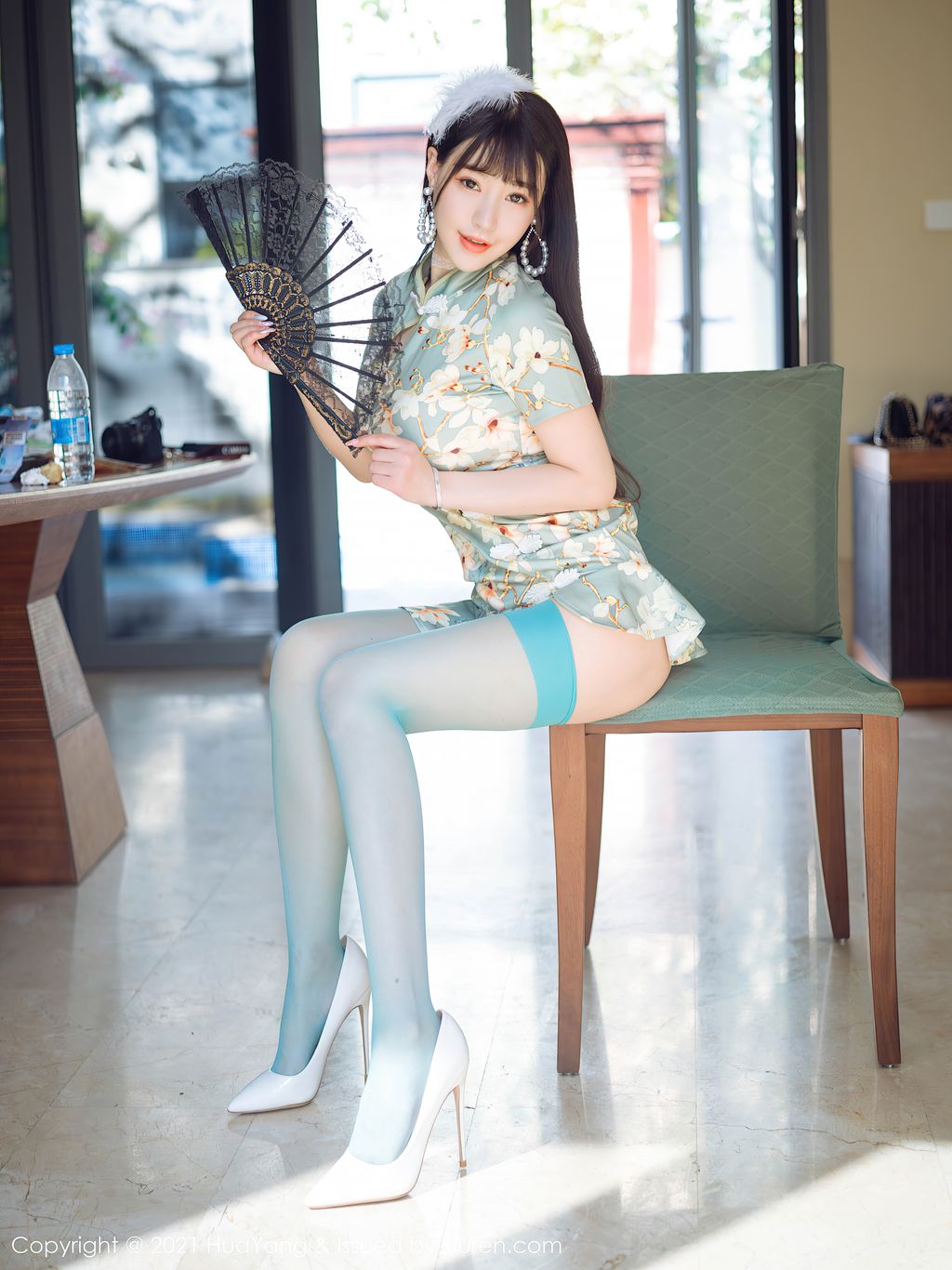 HuaYang Vol390 Zhu Ke Er 朱可儿Flower 69 photos - 20