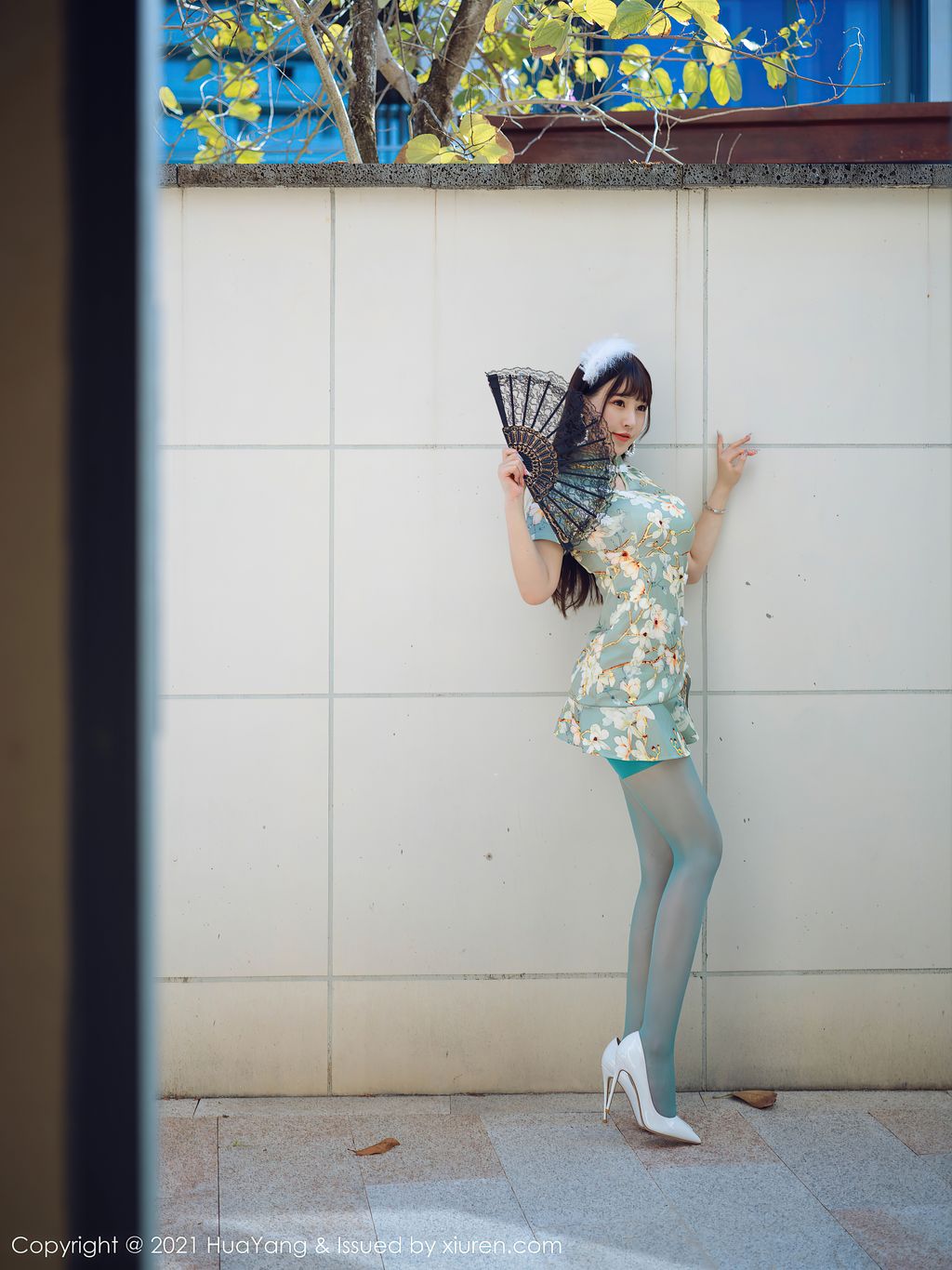 HuaYang Vol390 Zhu Ke Er 朱可儿Flower 69 photos - 41