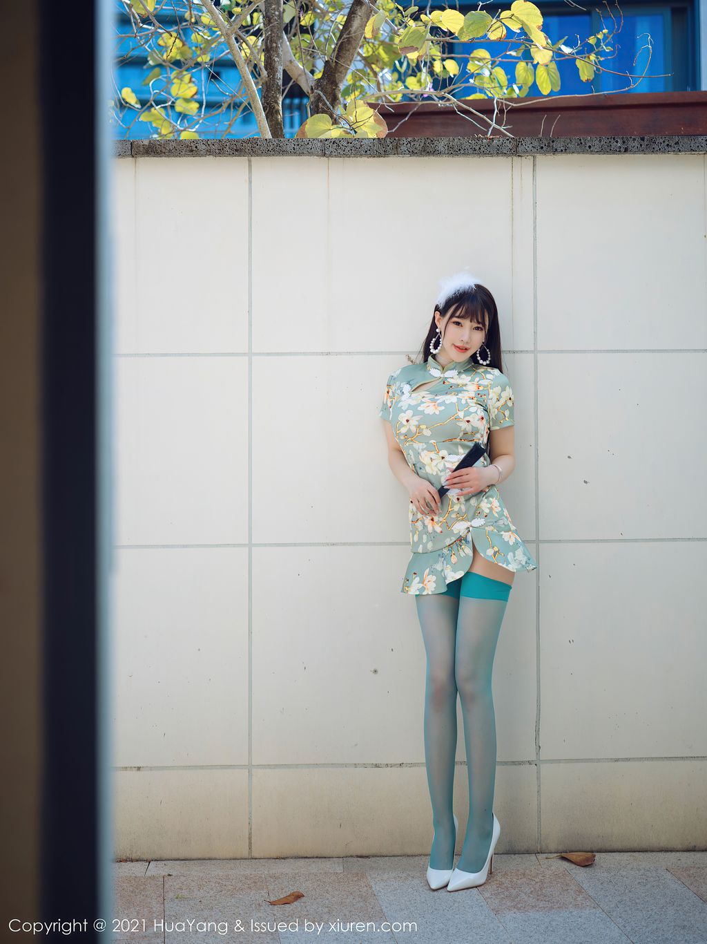 HuaYang Vol390 Zhu Ke Er 朱可儿Flower 69 photos - 42