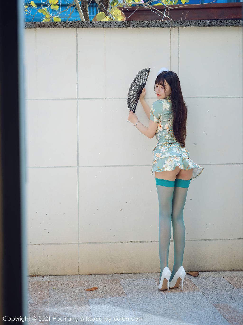 HuaYang Vol390 Zhu Ke Er 朱可儿Flower 69 photos - 44