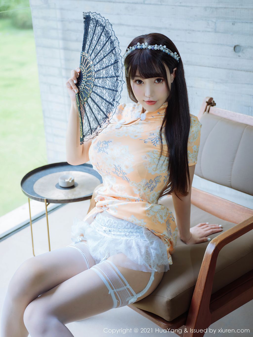 HuaYang Vol436 Zhu Ke Er 朱可儿Flower 54 photos - 6