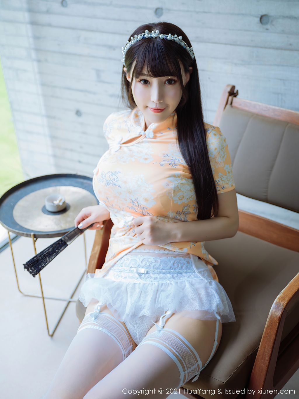 HuaYang Vol436 Zhu Ke Er 朱可儿Flower 54 photos - 7