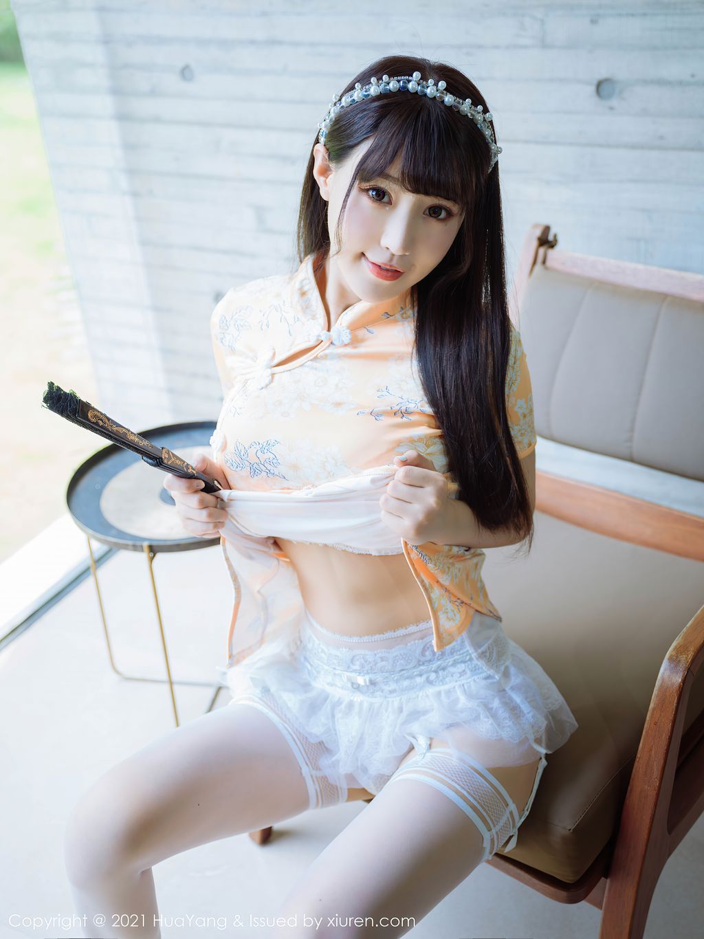 HuaYang Vol436 Zhu Ke Er 朱可儿Flower 54 photos - 8