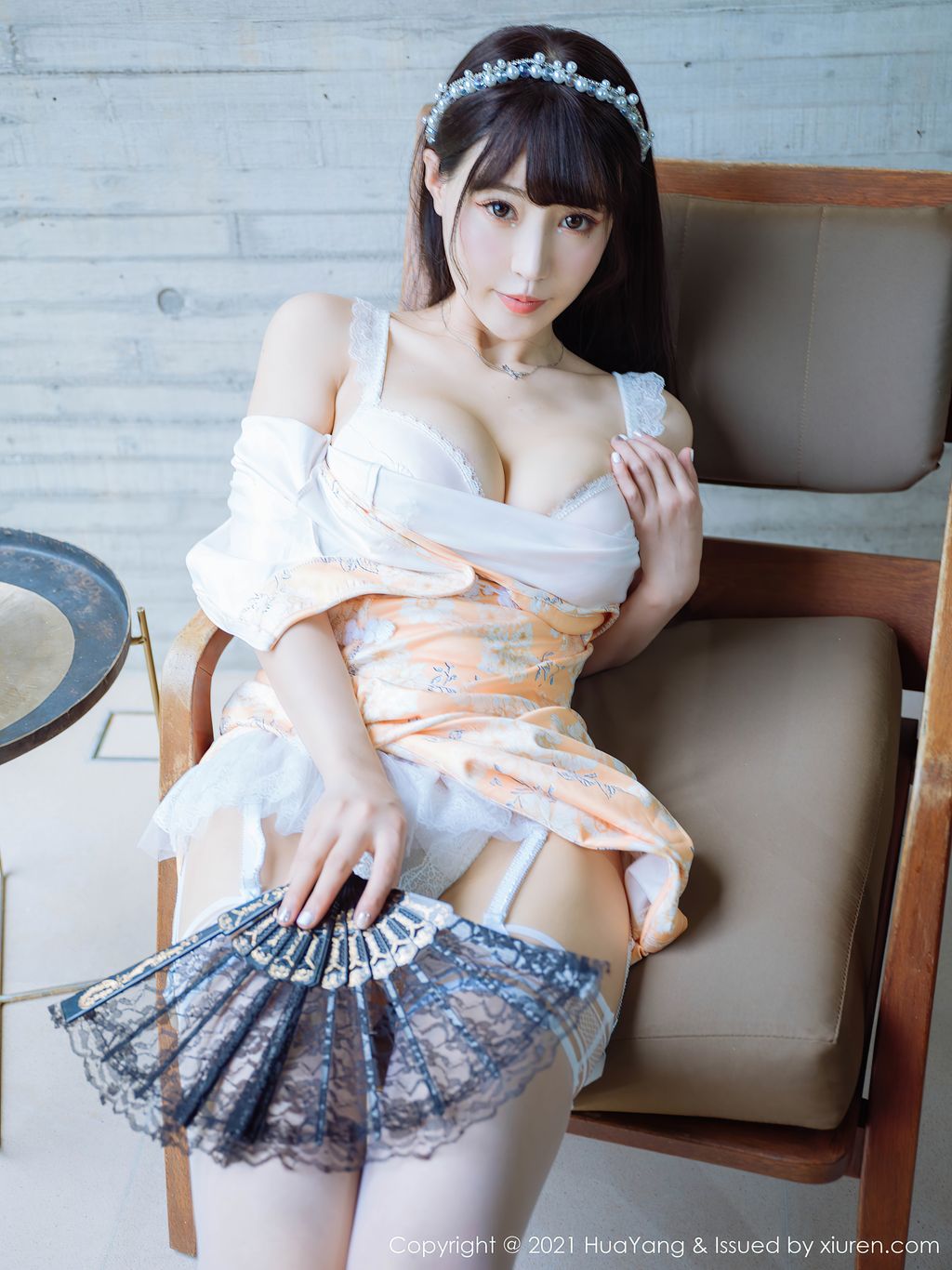 HuaYang Vol436 Zhu Ke Er 朱可儿Flower 54 photos - 21