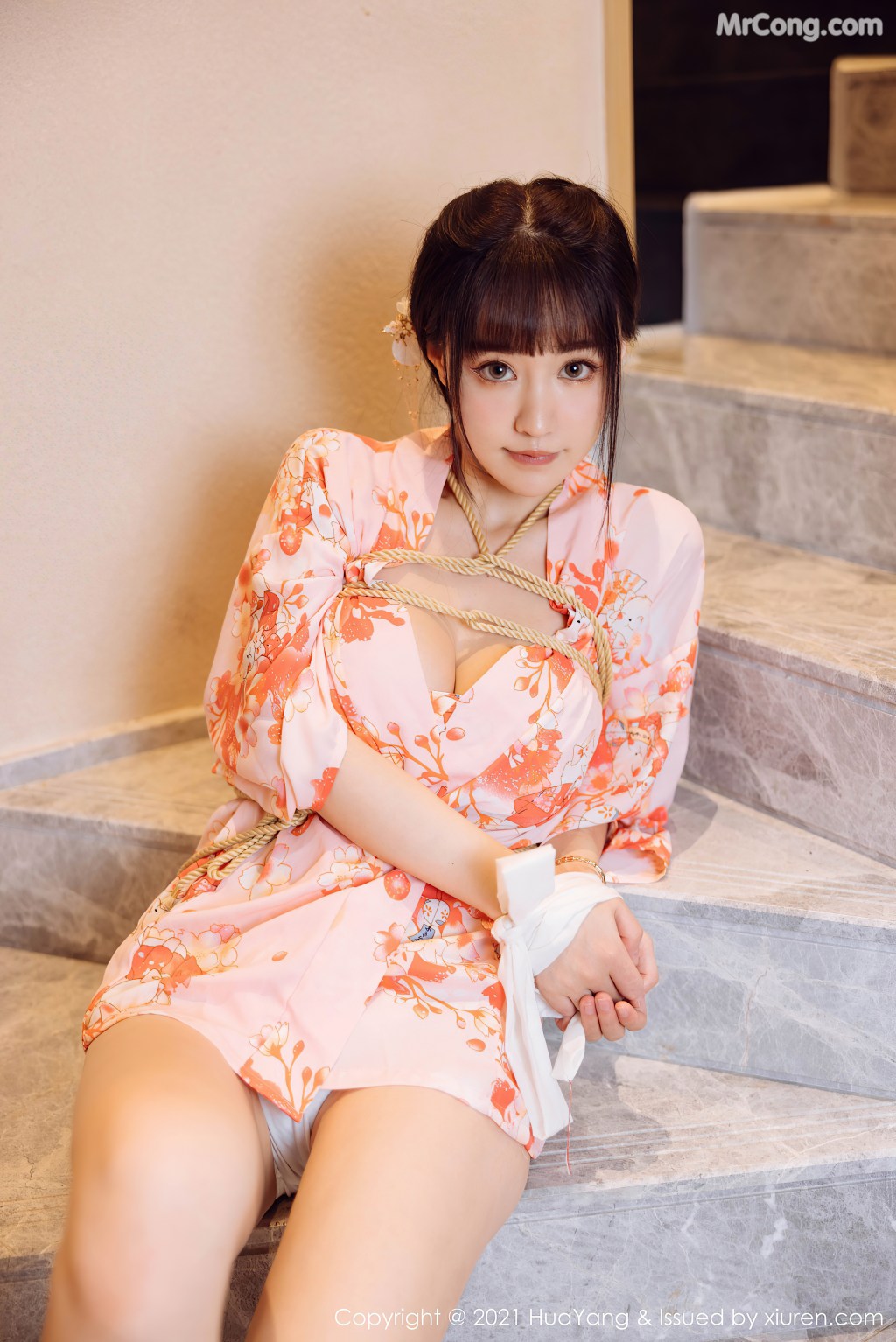 HuaYang Vol463 Zhu Ke Er 朱可儿Flower 62 photos - 6